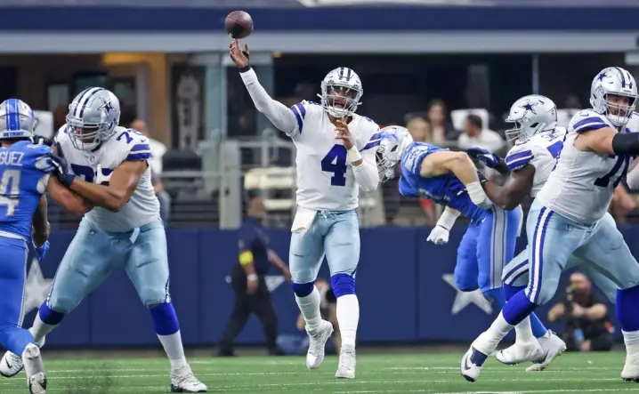 Dallas Cowboys Down Detroit Lions With Second-Half Surge