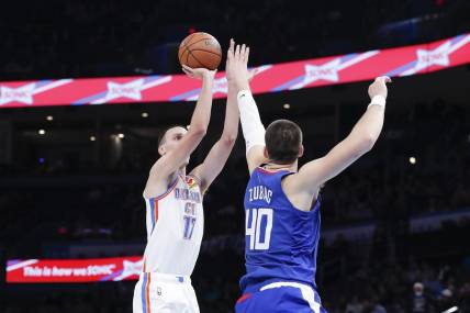 Oklahoma Thunder complete two-game sweep of Los Angeles Clippers