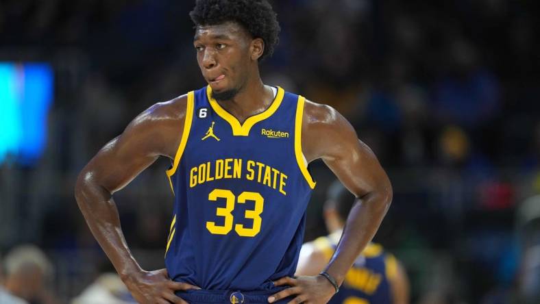 Golden State Warriors' James Wiseman