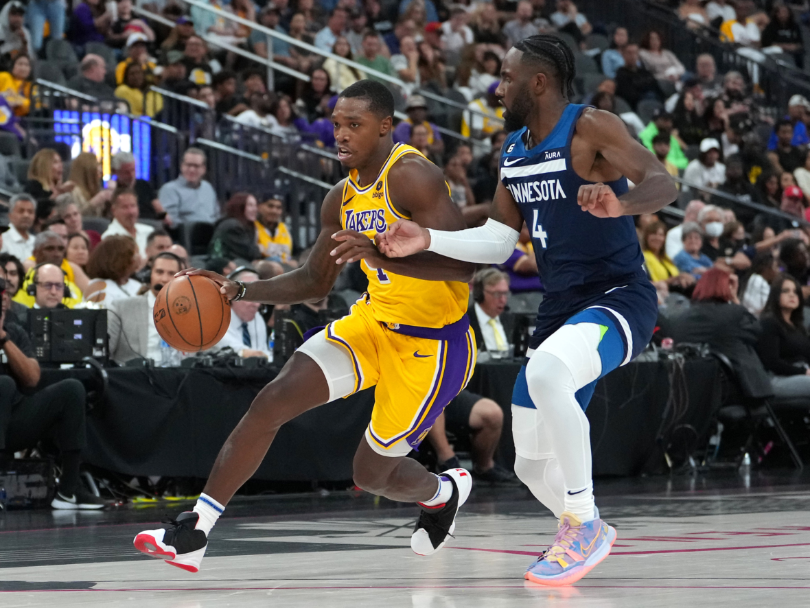 NBA: Preseason-Minnesota Timberwolves at Los Angeles Lakers