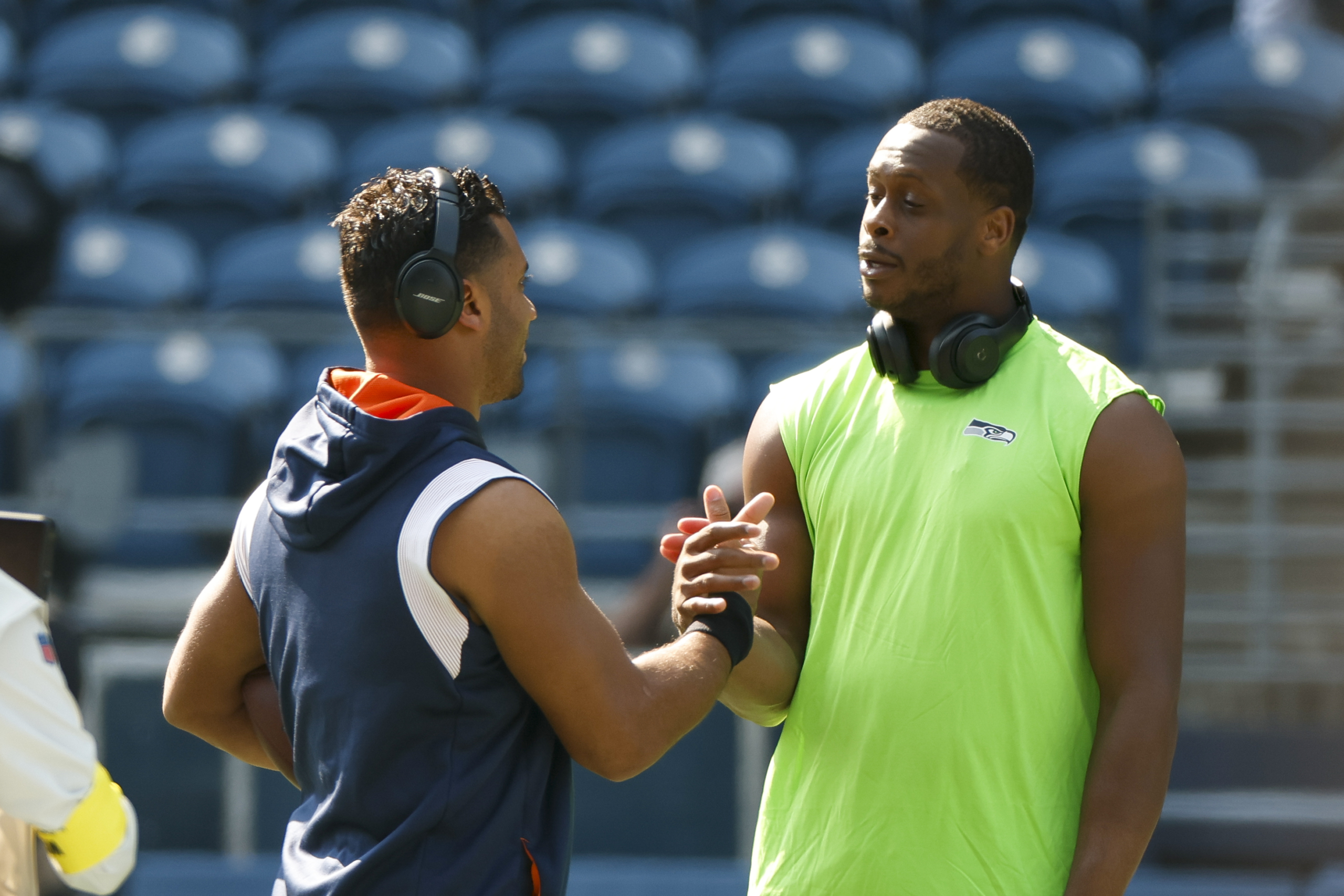 Russell Wilson, Geno Smith