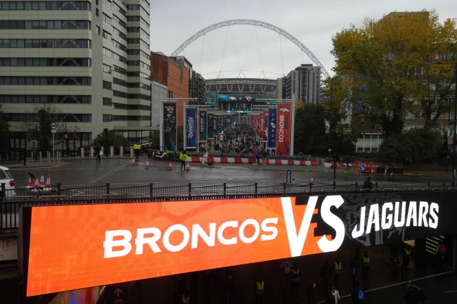 Denver Broncos schedule includes a London trip in 2022