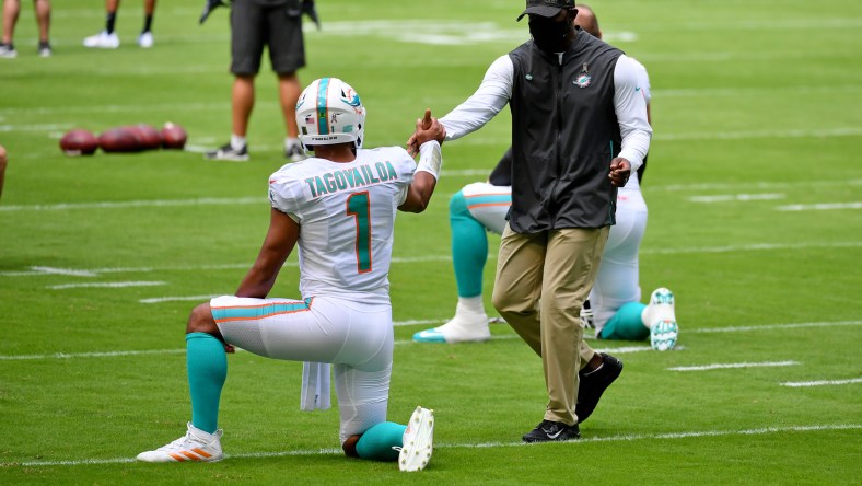 Brian Flores, Tua Tagovailoa