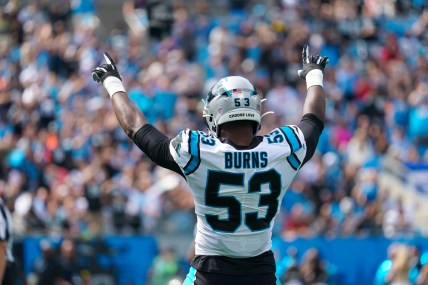 Brian Burns becomes first Panthers player to wear No. 0