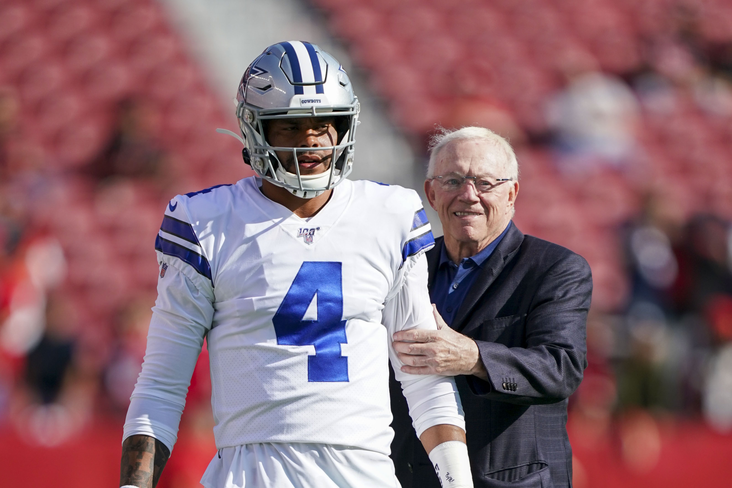 Dallas Cowboys owner Jerry Jones defends NFL rules protecting quarterbacks