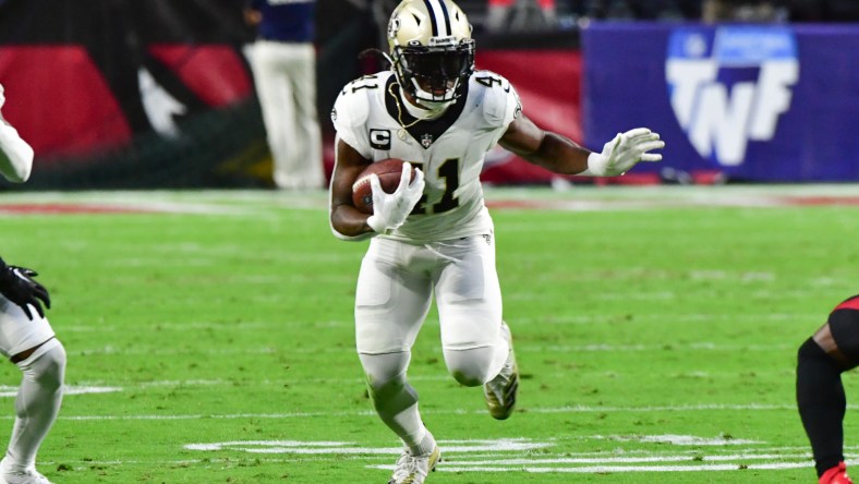 New Orleans Saints running back Alvin Kamara