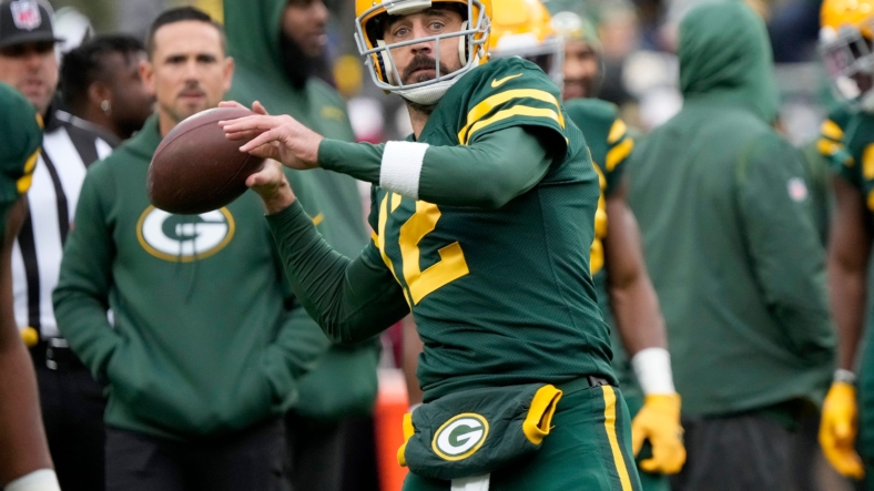 green bay packers' aaron rodgers