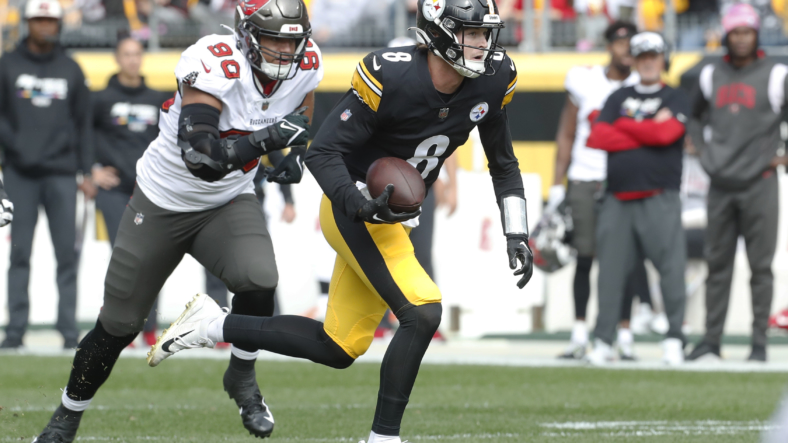 ruled out for rest of game #fyp #nfl #news #steelers #injury #football, Steelers' QB Pickett Injured