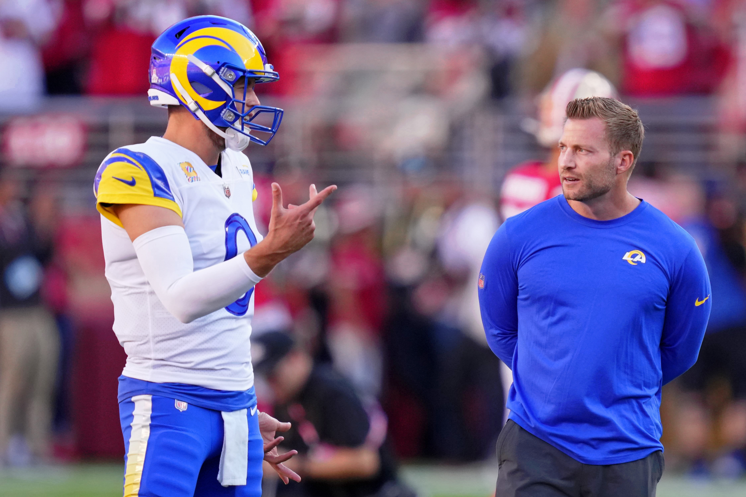 Sean McVay's stance on Matthew Stafford raises questions for the Los  Angeles Rams