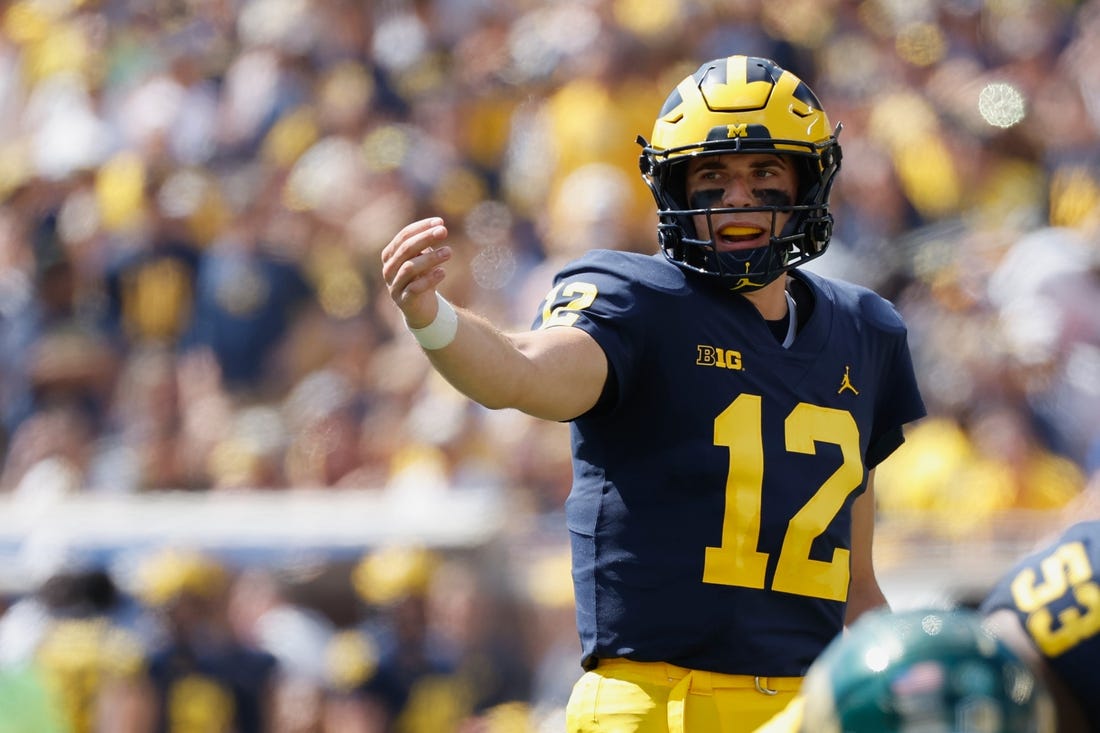 Reports: Ex-Michigan starting QB Cade McNamara enters portal