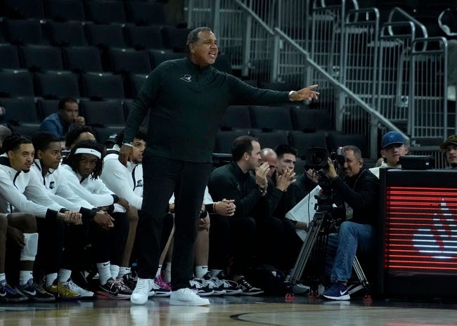 Providence College coach Ed Cooley on the sidelines.