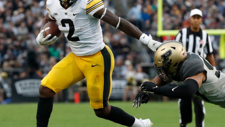 Kaleb Johnson And Iowa Overwhelm Purdue