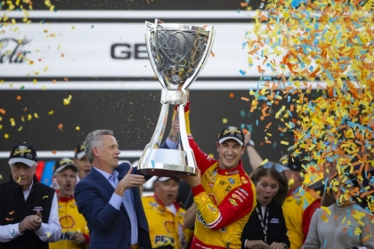 Joey Logano wins at Phoenix to claim NASCAR Cup Series title