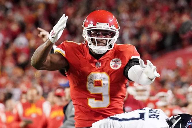 Kansas City Chiefs' JuJu Smith-Schuster (concussion) returning vs. Rams