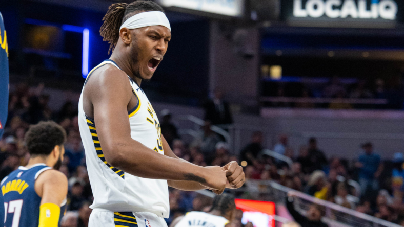NBA: Denver Nuggets at Indiana Pacers