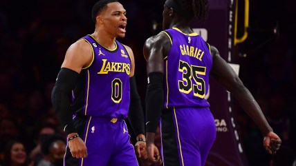 Los Angeles Lakers and San Antonio Spurs came close to big Russell Westbrook trade