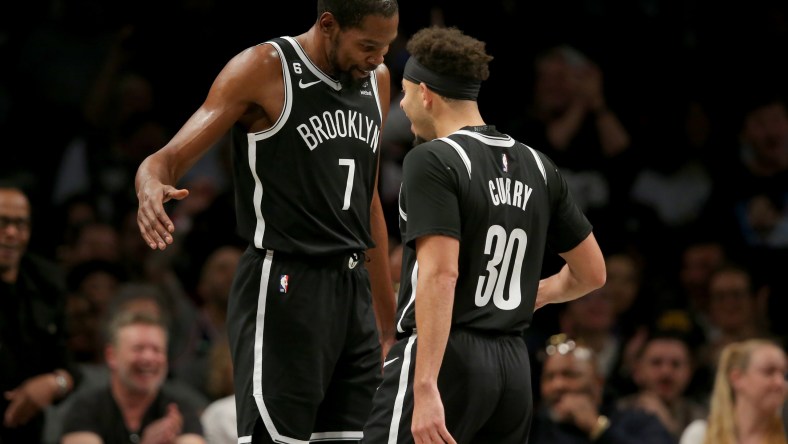 NBA: New York Knicks at Brooklyn Nets