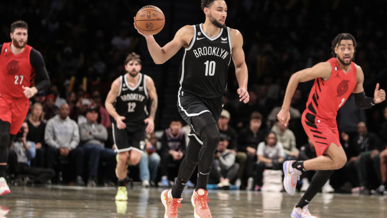 NBA: Portland Trail Blazers at Brooklyn Nets