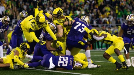 Winners, losers from College Football Week 11: Harold Perkins becomes a star, Oregon Ducks defense implodes