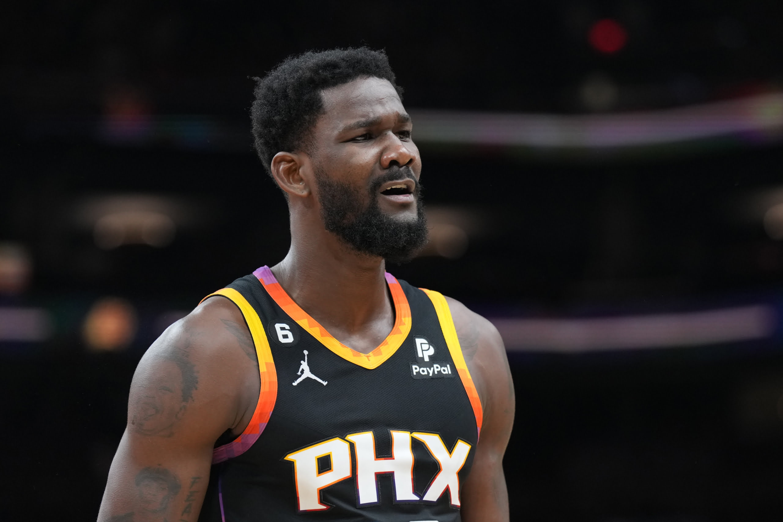 deandre ayton, phoenix suns