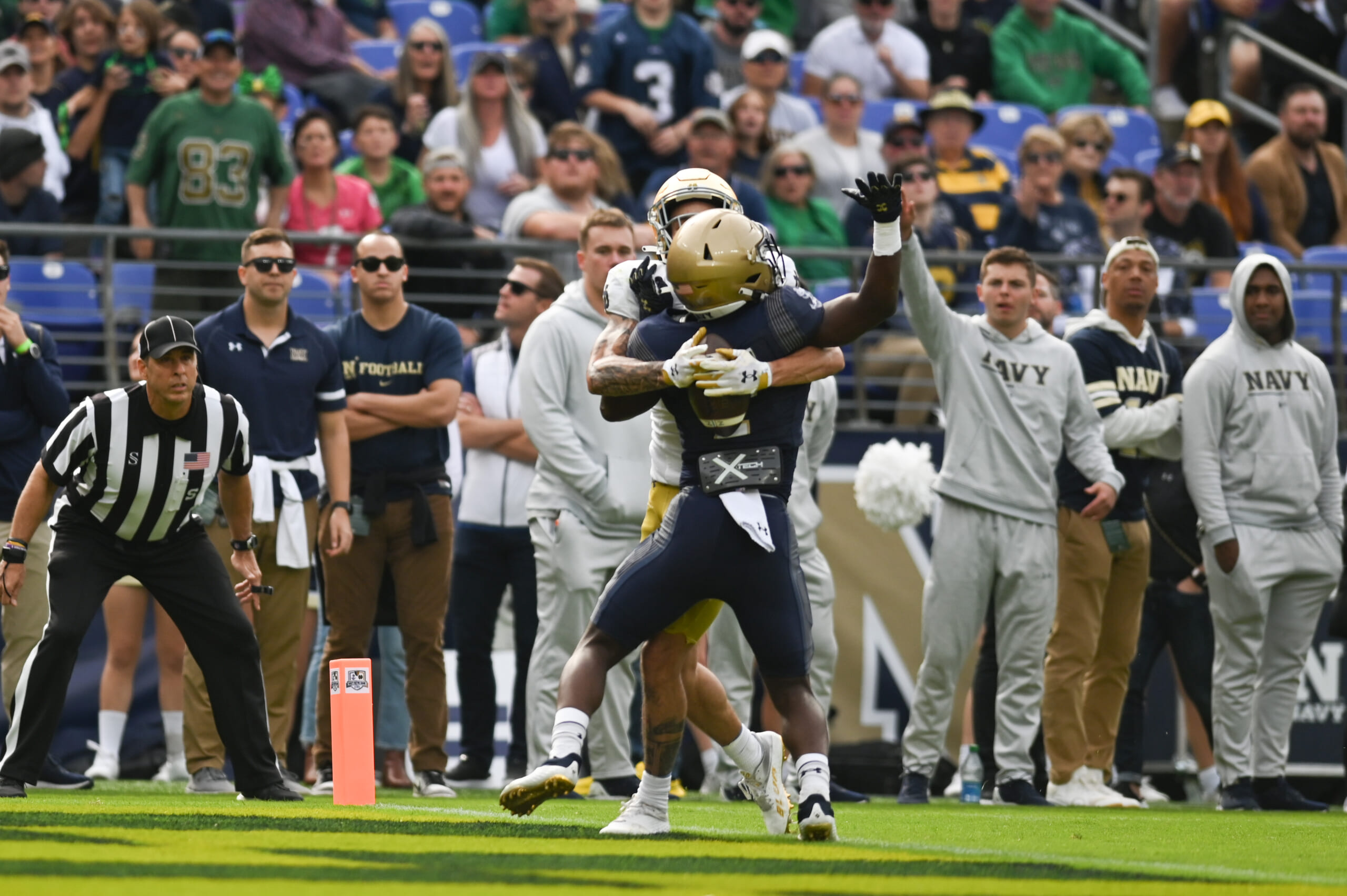 notre dame football, Braden Lenzy