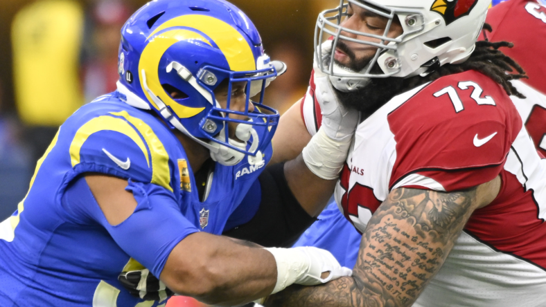 Rams' Aaron Donald to miss 1st game of career due to injury - The