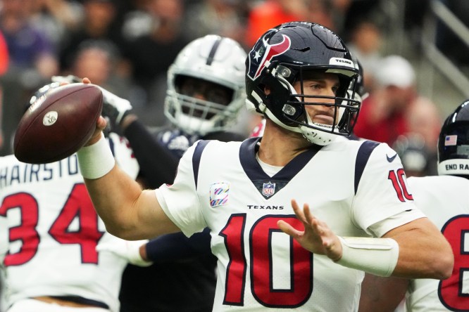 Davis Mills' battle for his future with the Houston Texans begins Thursday  night