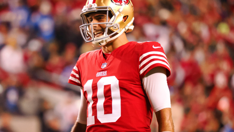 nfl players under the most pressure: jimmy garoppolo