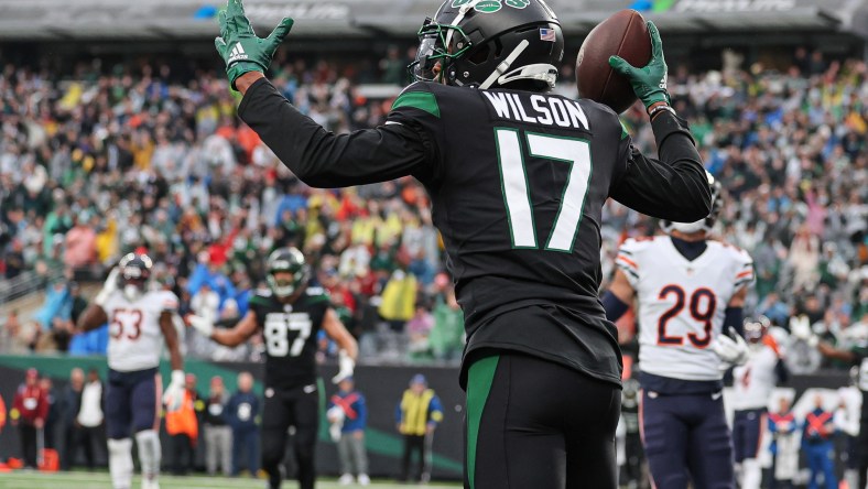 New York Jets wide receiver Garrett Wilson