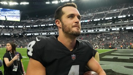 Las Vegas Raiders bench Derek Carr, likely ending tenure with the team