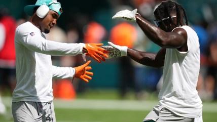 NFL wide receiver rankings Week 9 edition: Dolphins stars Tyreek Hill and Jaylen Waddle doing their thing