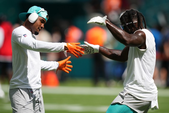 NFL wide receiver rankings Week 9 edition: Dolphins stars Tyreek