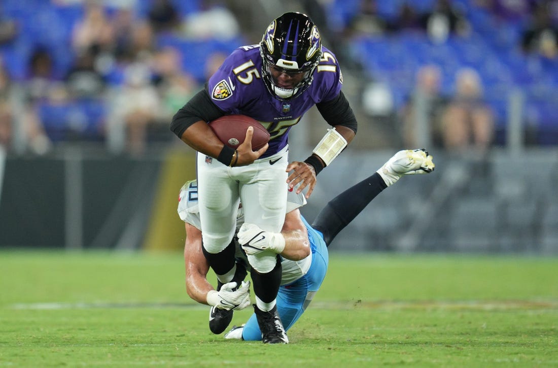 Tennessee Titans vs Baltimore Ravens - August 11, 2022