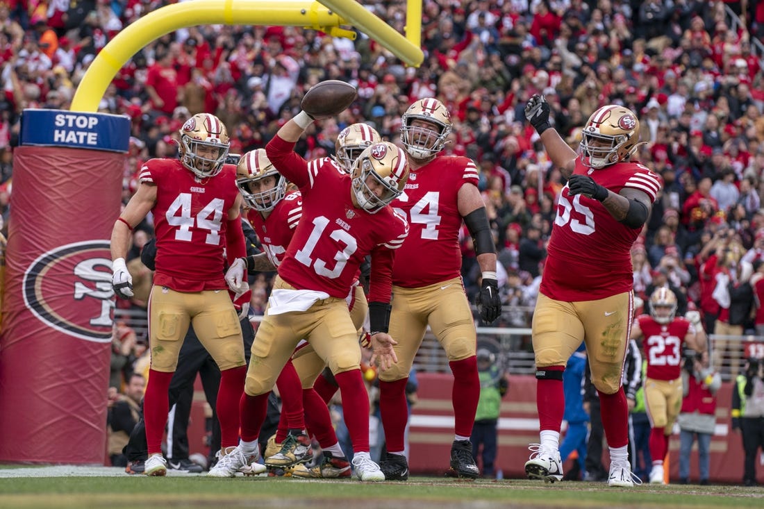 49ers nfc west champs 2022