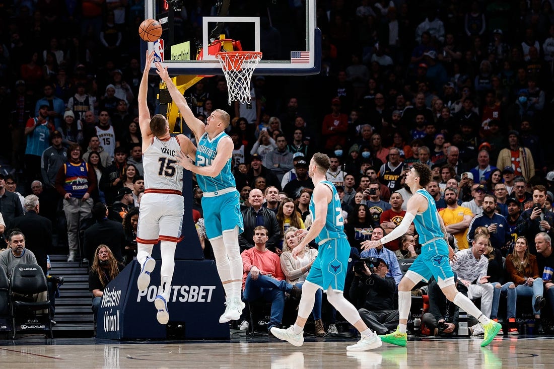 Charlotte Hornets lose eighth straight, fall to Denver Nuggets