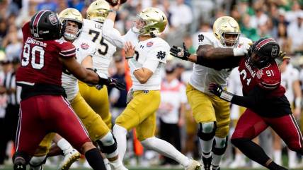 Tyler Buchner rallies Notre Dame to thrilling Gator Bowl win