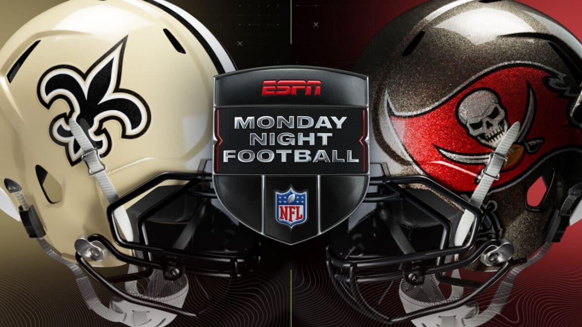 How To Watch The Saints Vs. Buccaneers Live On Monday Night Football