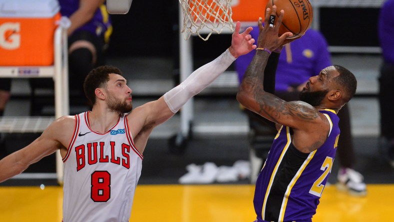 NBA: Chicago Bulls at Los Angeles Lakers