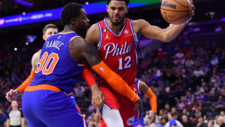 NBA: New York Knicks at Philadelphia 76ers