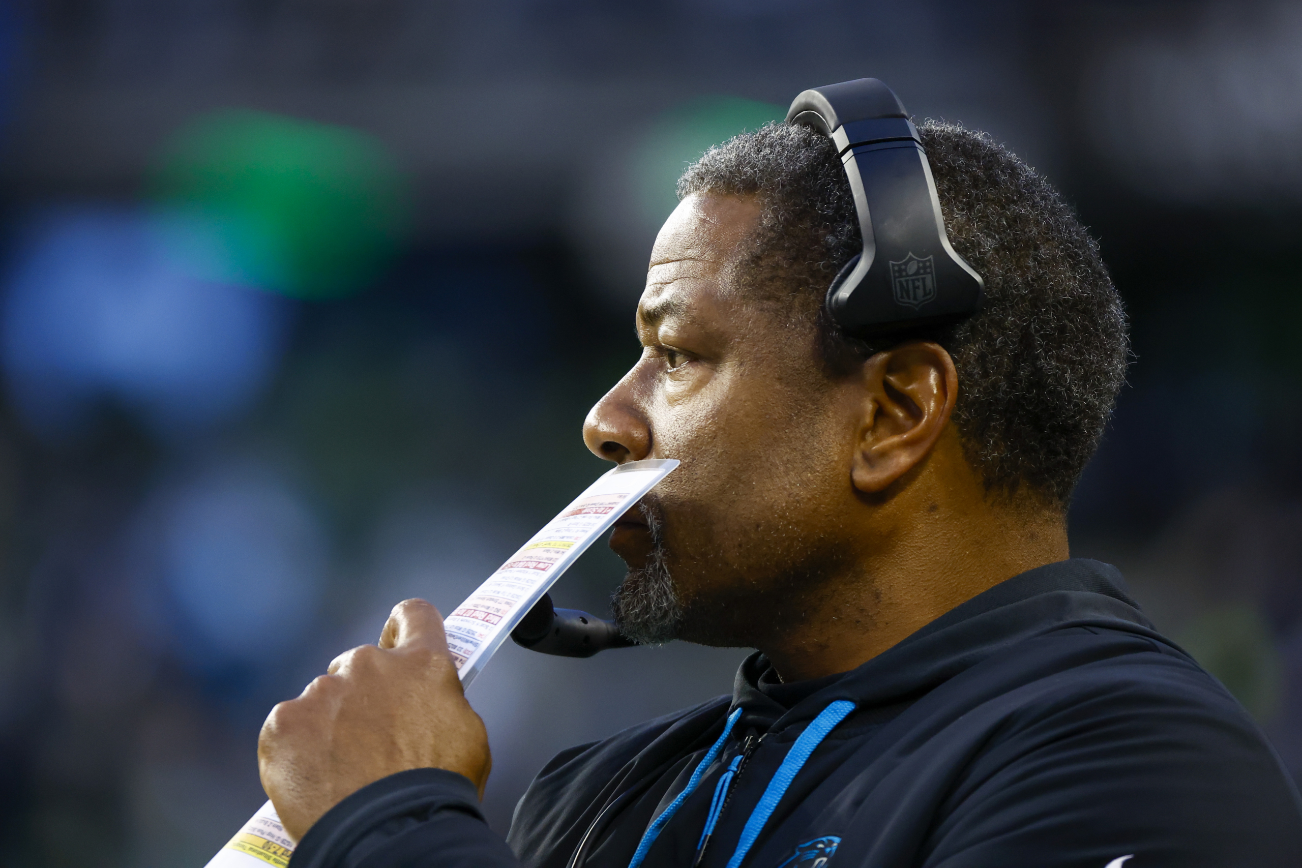 Carolina Panthers' Steve Wilks 'building' support to become head coach in  2023