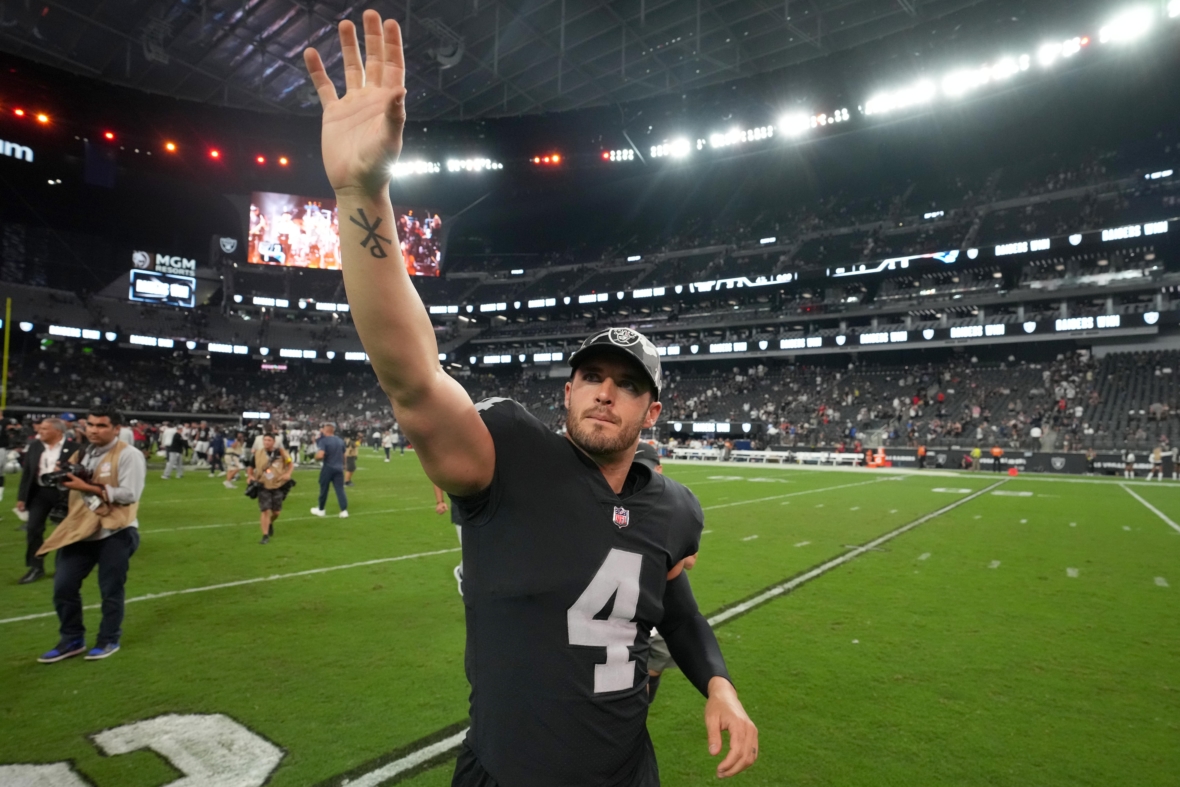 What are best options for Derek Carr and Las Vegas Raiders