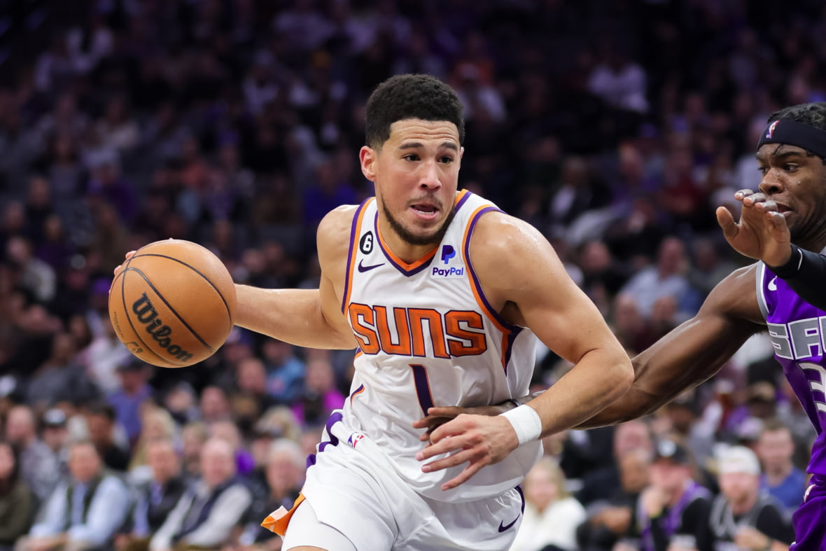 Devin Booker could be Phoenix Suns' point guard of the future