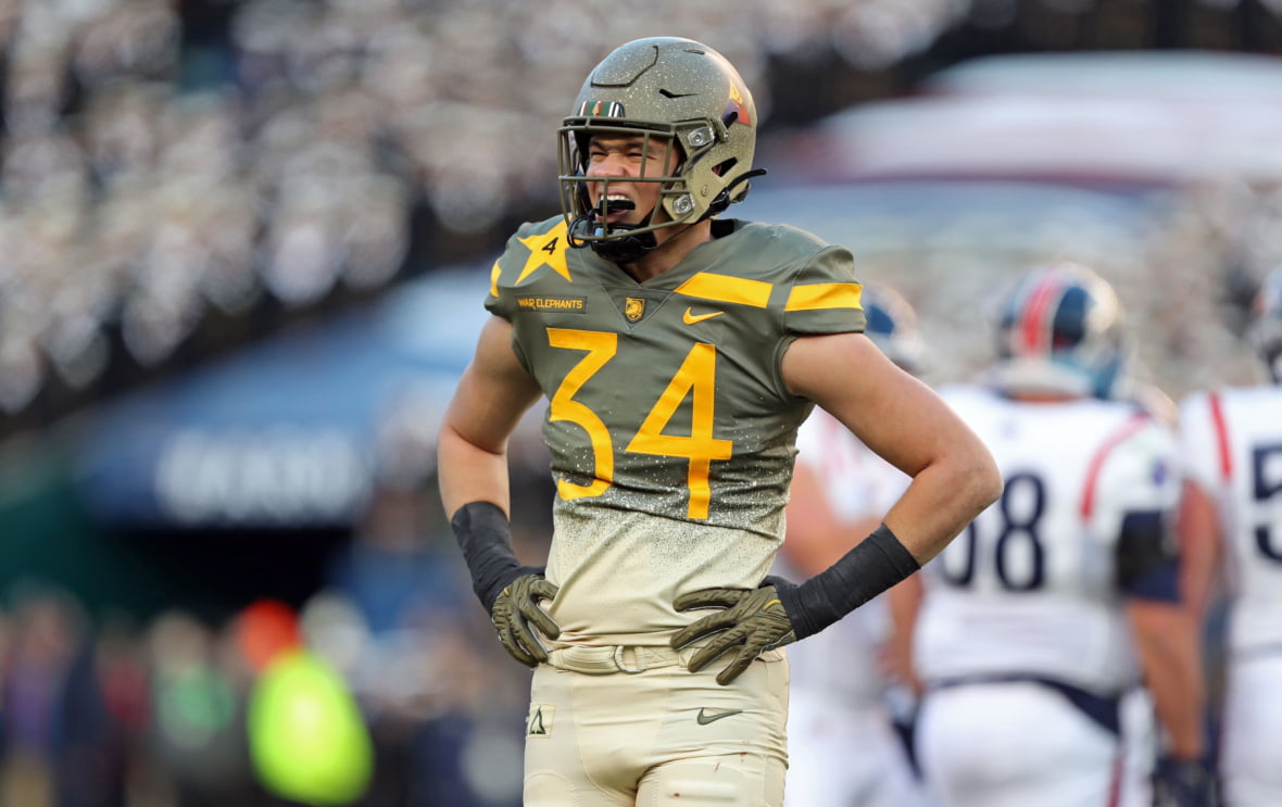 Army star Andre Carter II could lose 2023 NFL Draft eligibility for a