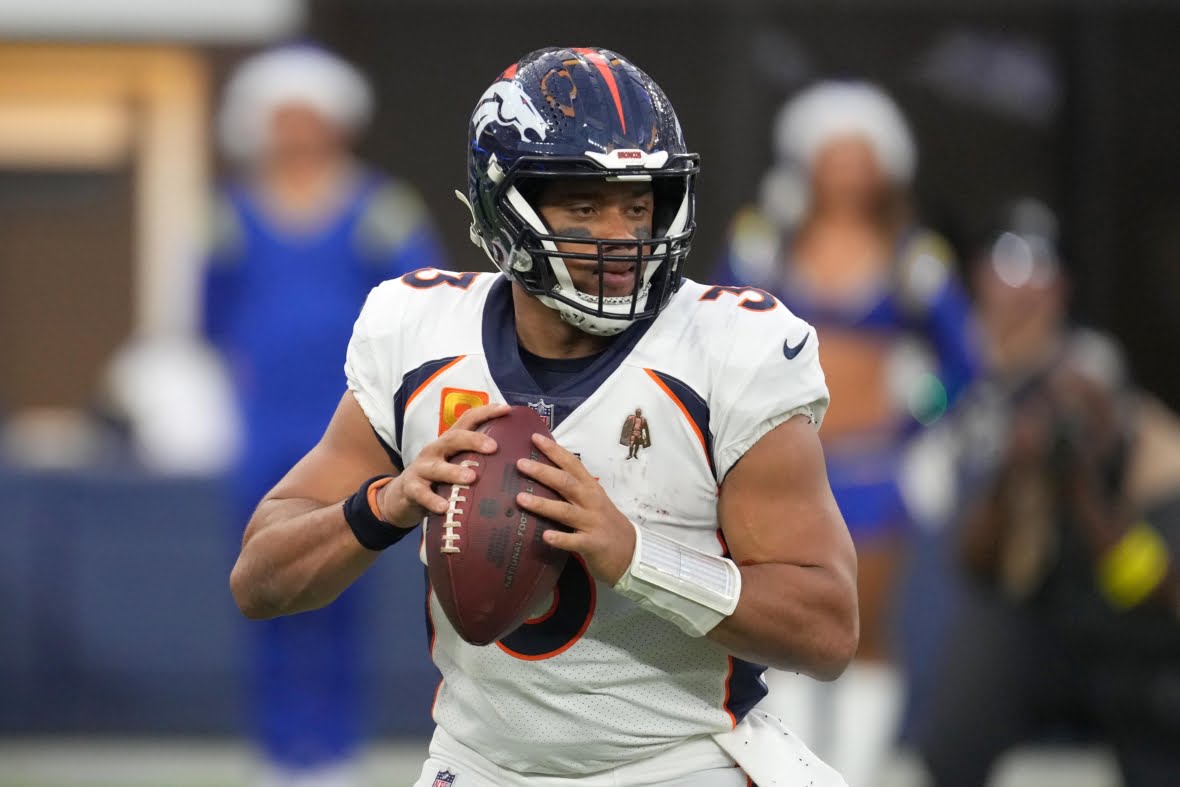 Denver Broncos interim coach says rumors about Russell Wilson are 'a bunch  of crap'
