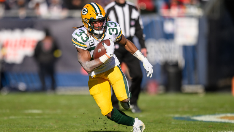 Buffalo Bills Trade for Packers RB Aaron Jones? Better Than James