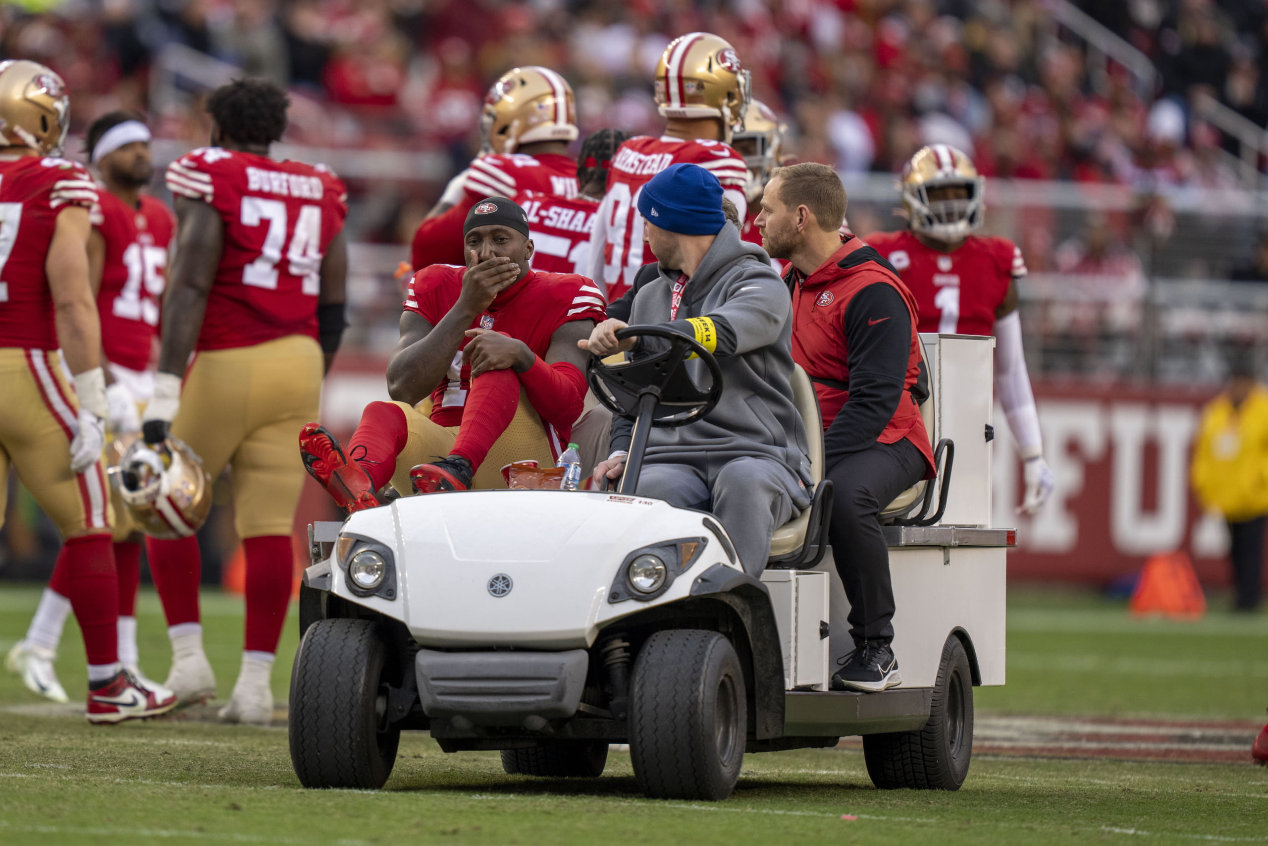 Jerry Rice blasts Kyle Shanahan after Deebo Samuel injury