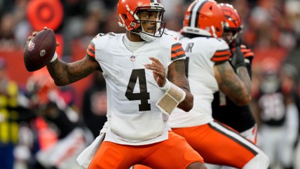 Cleveland Browns QB Deshaun Watson on his poor play: ‘Nowhere near where I want to be’
