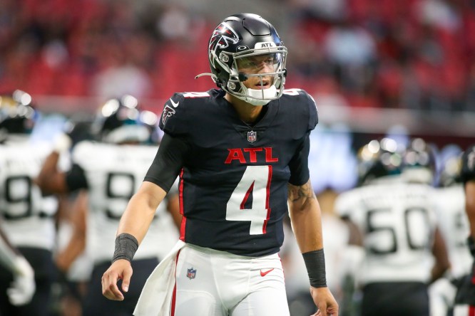 2021 Atlanta Falcons uniform schedule scorecard