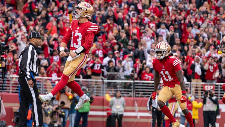 San Francisco 49ers quarterback Brock Purdy