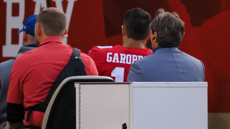 san francisco 49ers' jimmy garoppolo injury update
